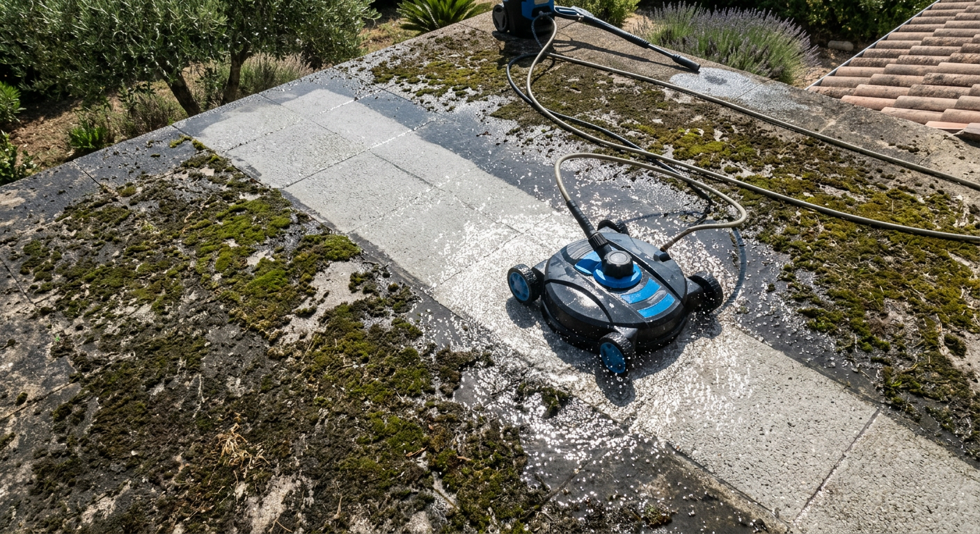 Nettoyage terrasse Le Pradet
